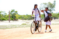 World Bicycle Relief 2014; Commemorating the start of a 10-year journey in Sri Lanka.